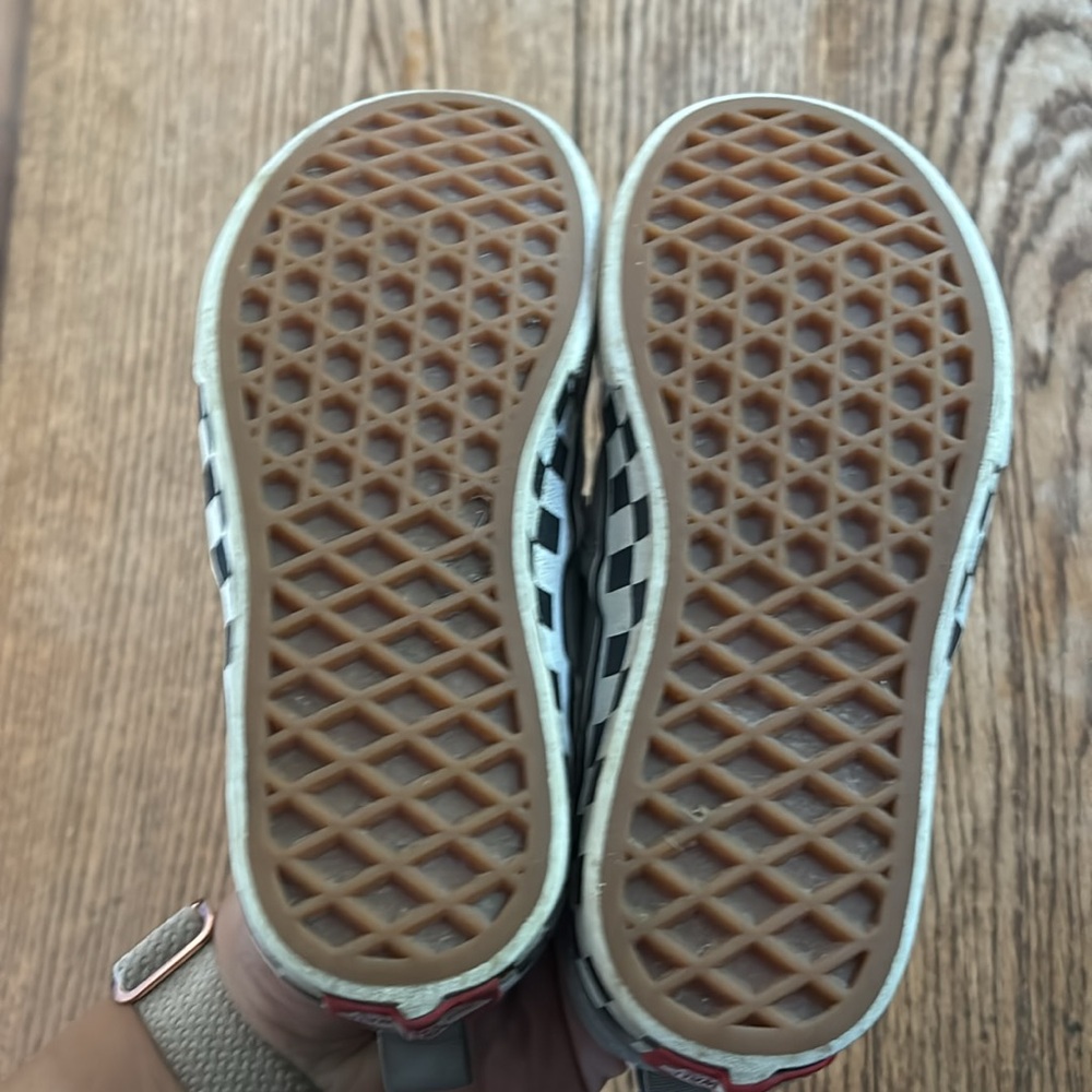 Kids Vans Size 12 - Gray and checkered - Picture 5 of 5